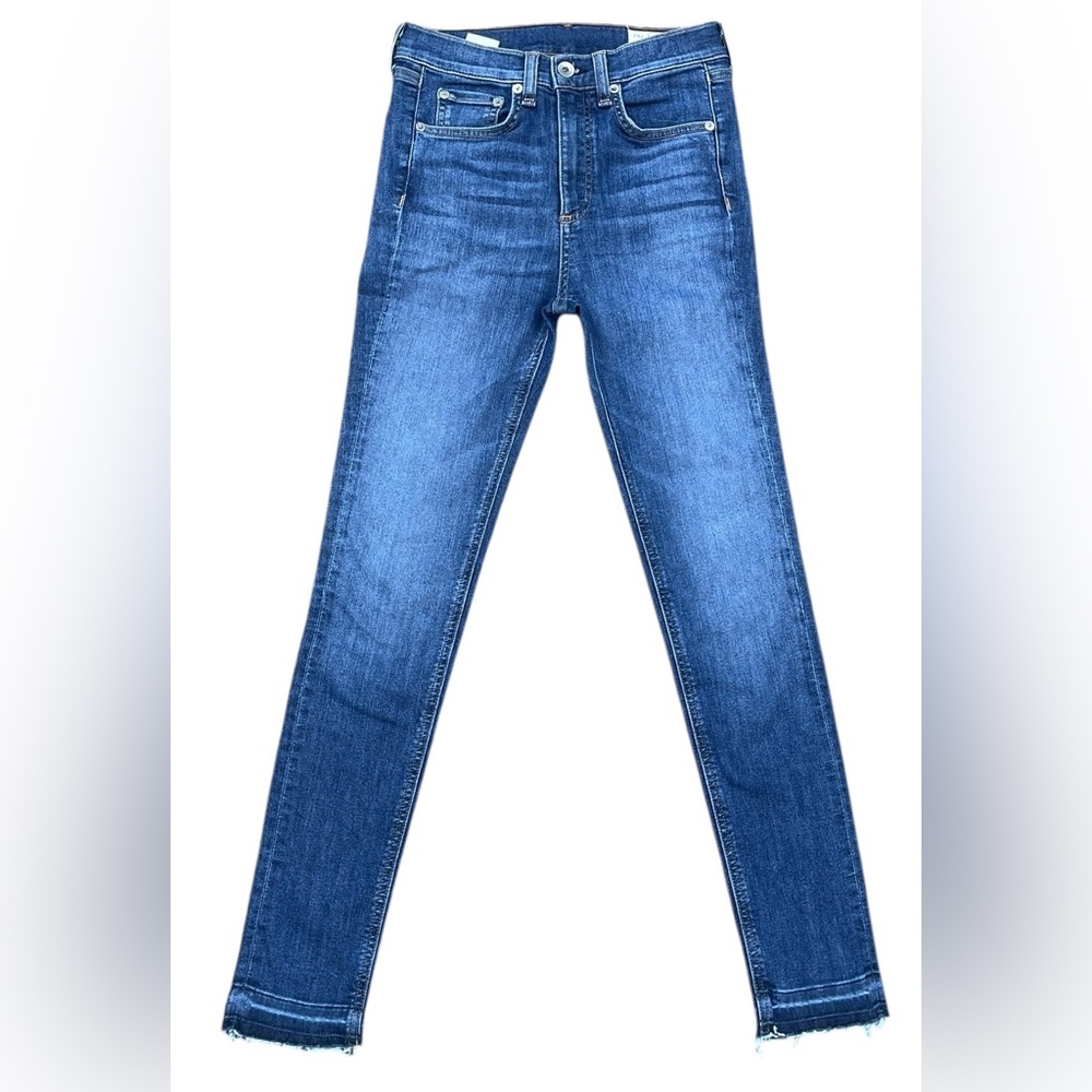 Rag & Bone High-Rise Ankle Skinny Jeans Size 25